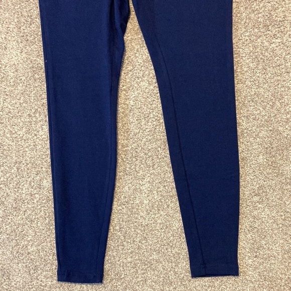 Lands’ End Mid-rise Starfish Leggings Navy XS/P (2-4) - Picture 3 of 16